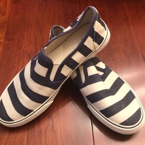 Target Striped Slip on Sneakers